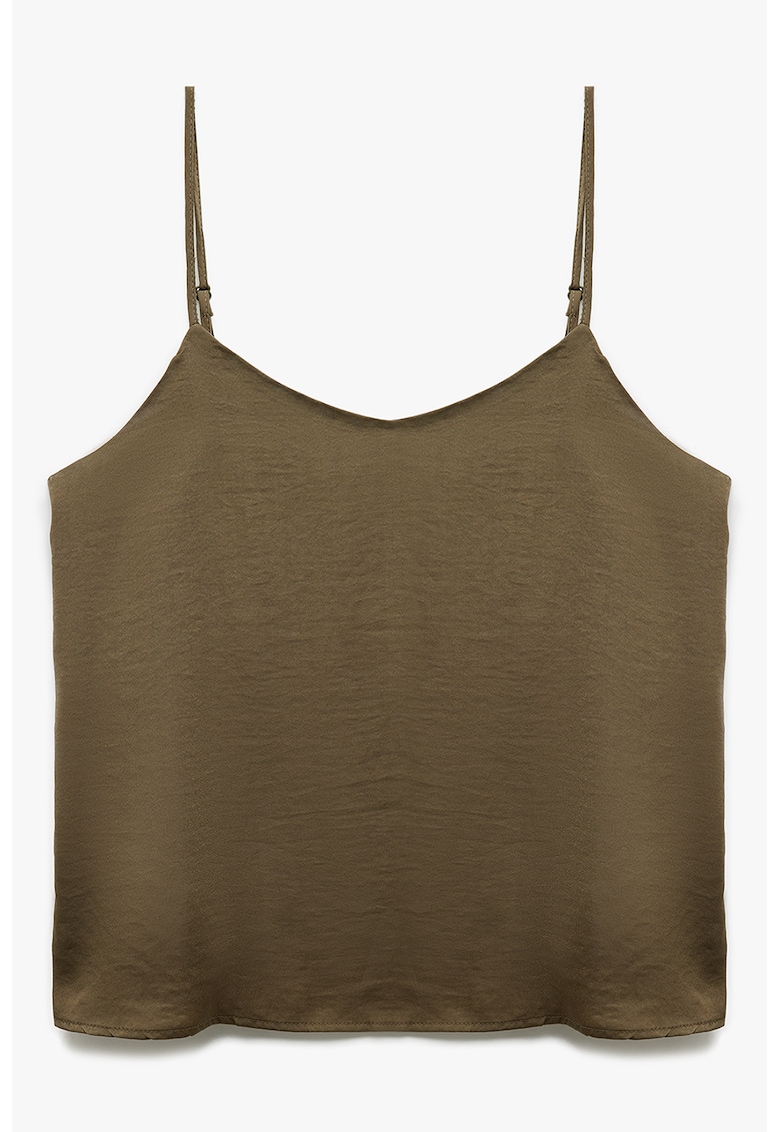 Top cu bretele ajustabile