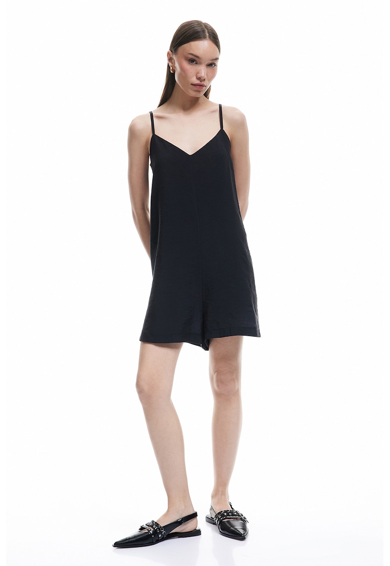 Salopeta scurta lejera - Negru