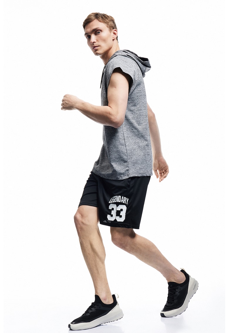 Pantaloni scurti cu imprimeu grafic