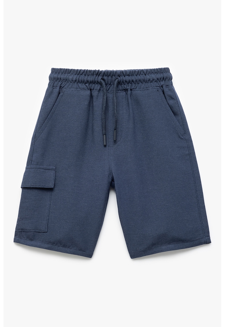 Bermude cargo cu talie ajustabila