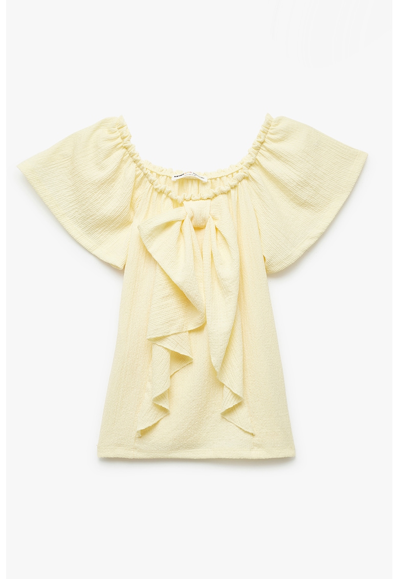 Bluza lejera cu model texturat