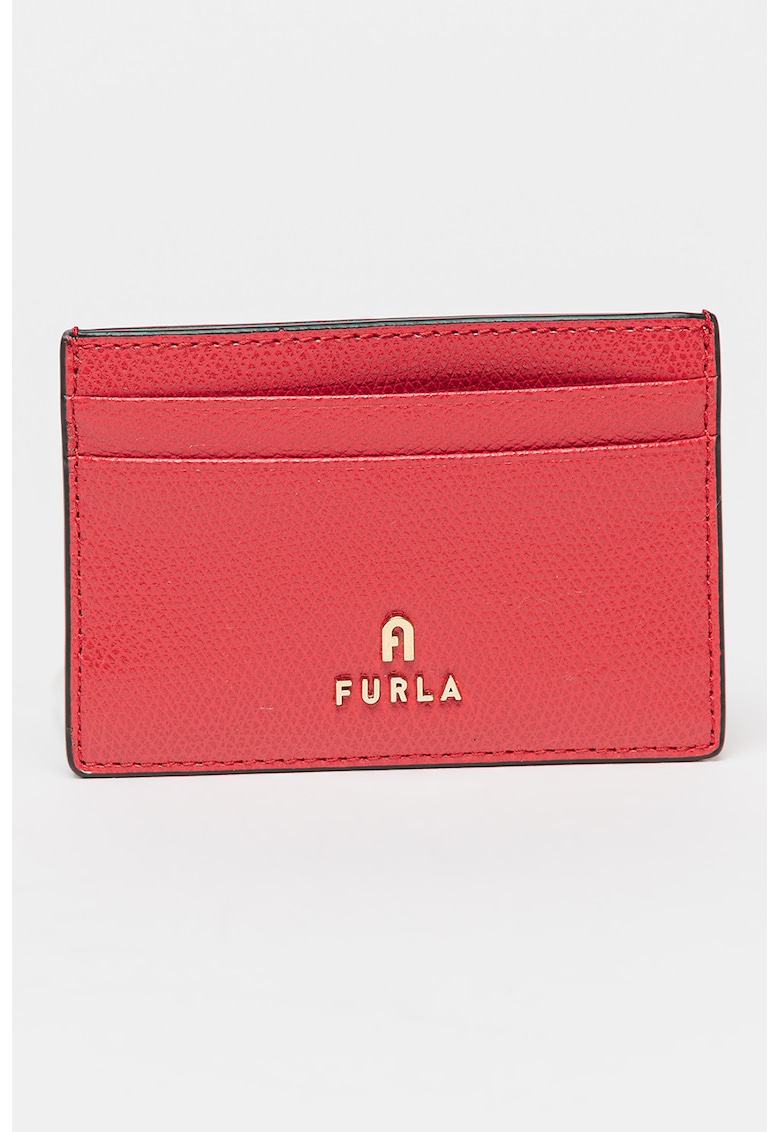 Portcart din piele Camelia