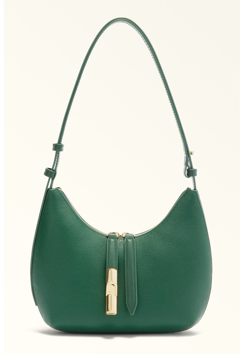 Geanta din piele cu bareta de umar Goccia