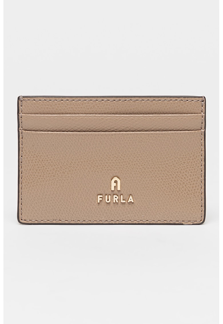 Portcart din piele Camelia