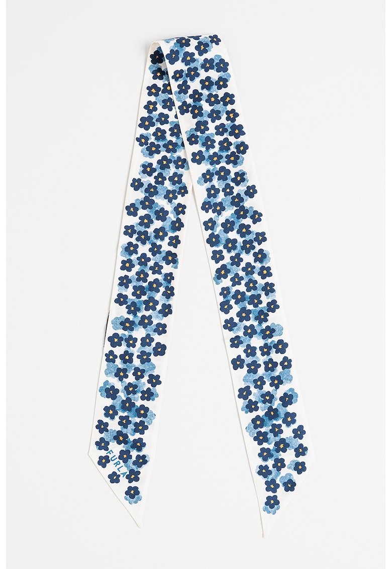 Esarfa din matase cu imprimeu Metropolis