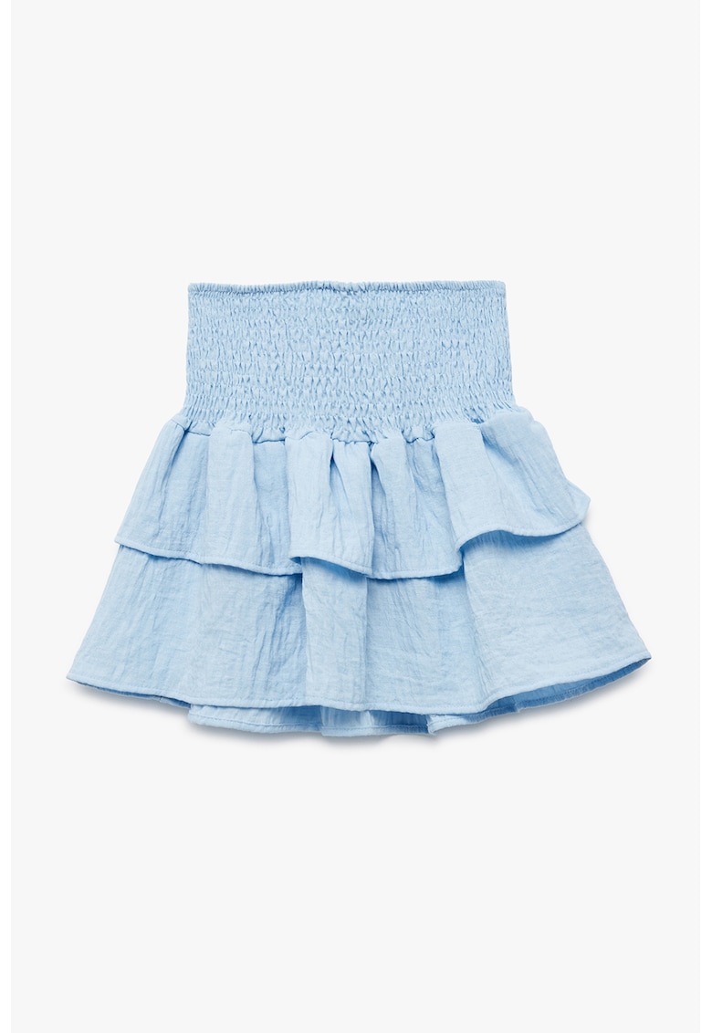 Fusta stratificata cu talie elastica Fusta stratificata cu talie elastica