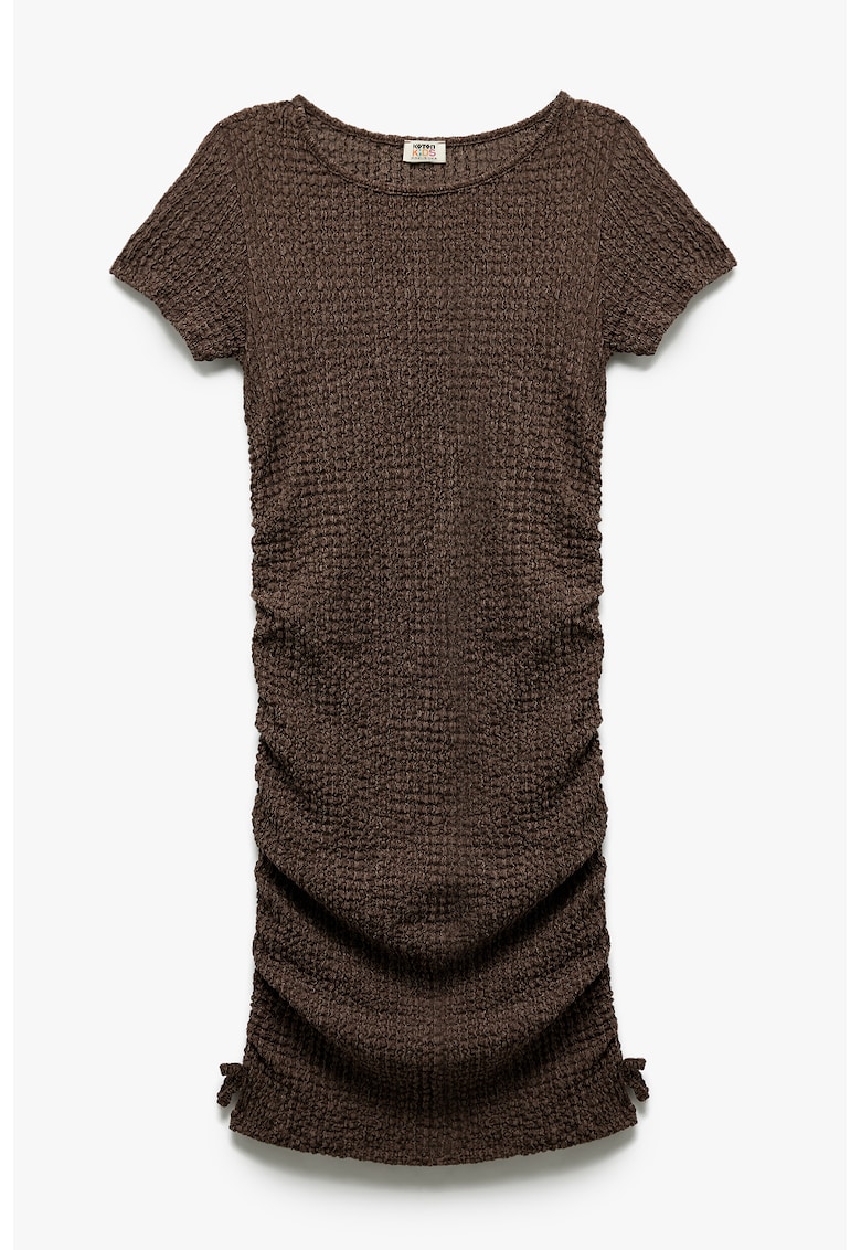 Rochie dreapta cu decolteu rotund