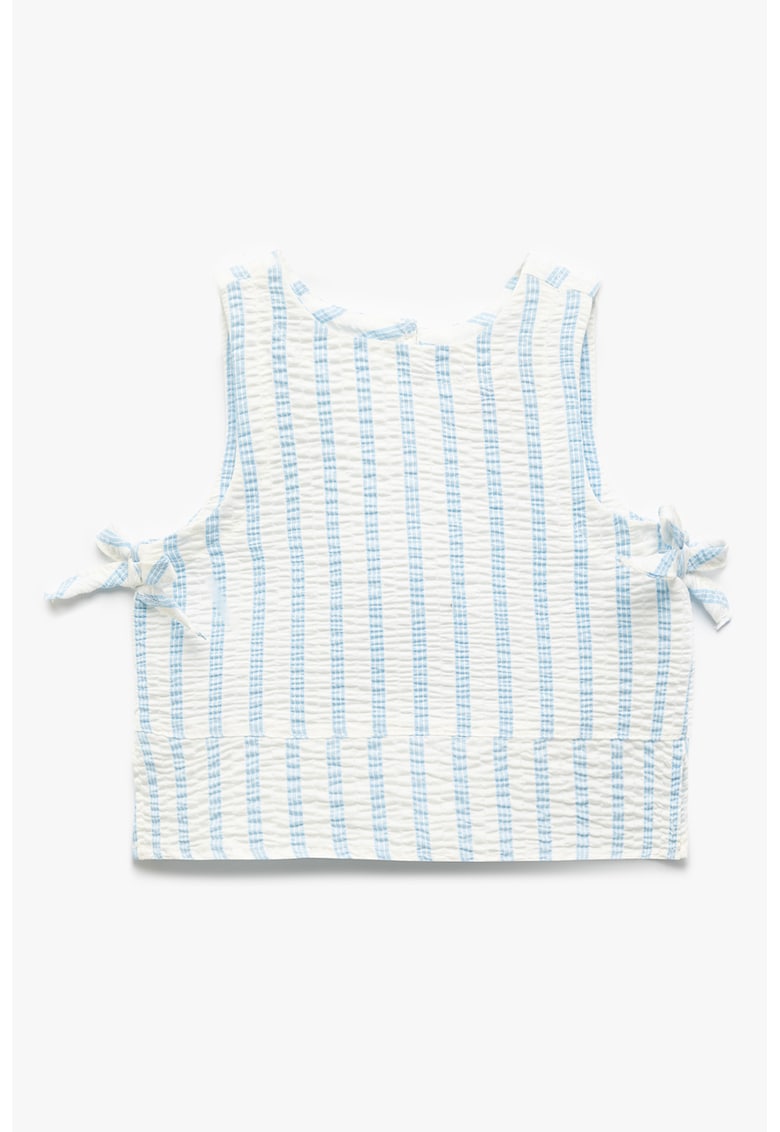 Top texturat cu model in dungi