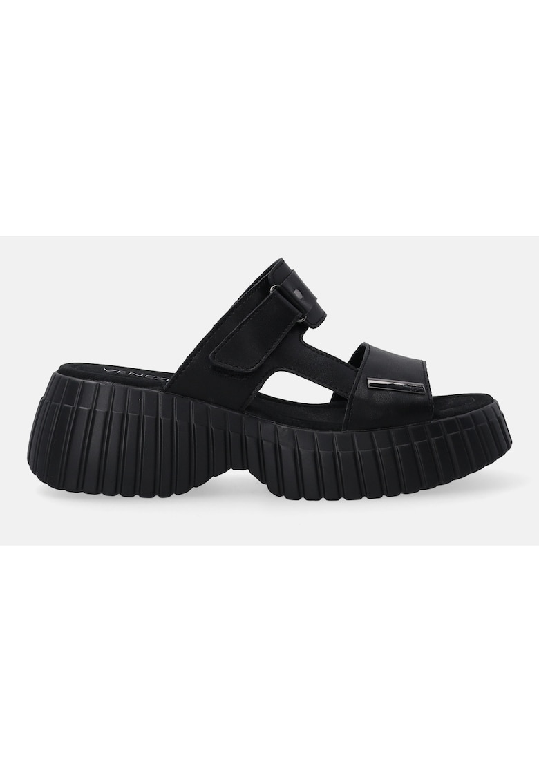 Papuci cu velcro din piele naturala Papuci cu velcro din piele naturala