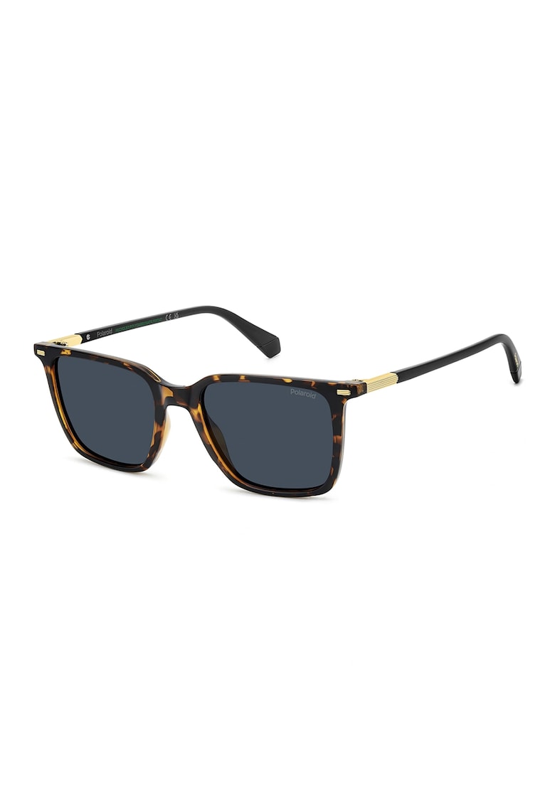 Ochelari de soare cu lentile polarizate - Auriu/Negru/Galben sofran