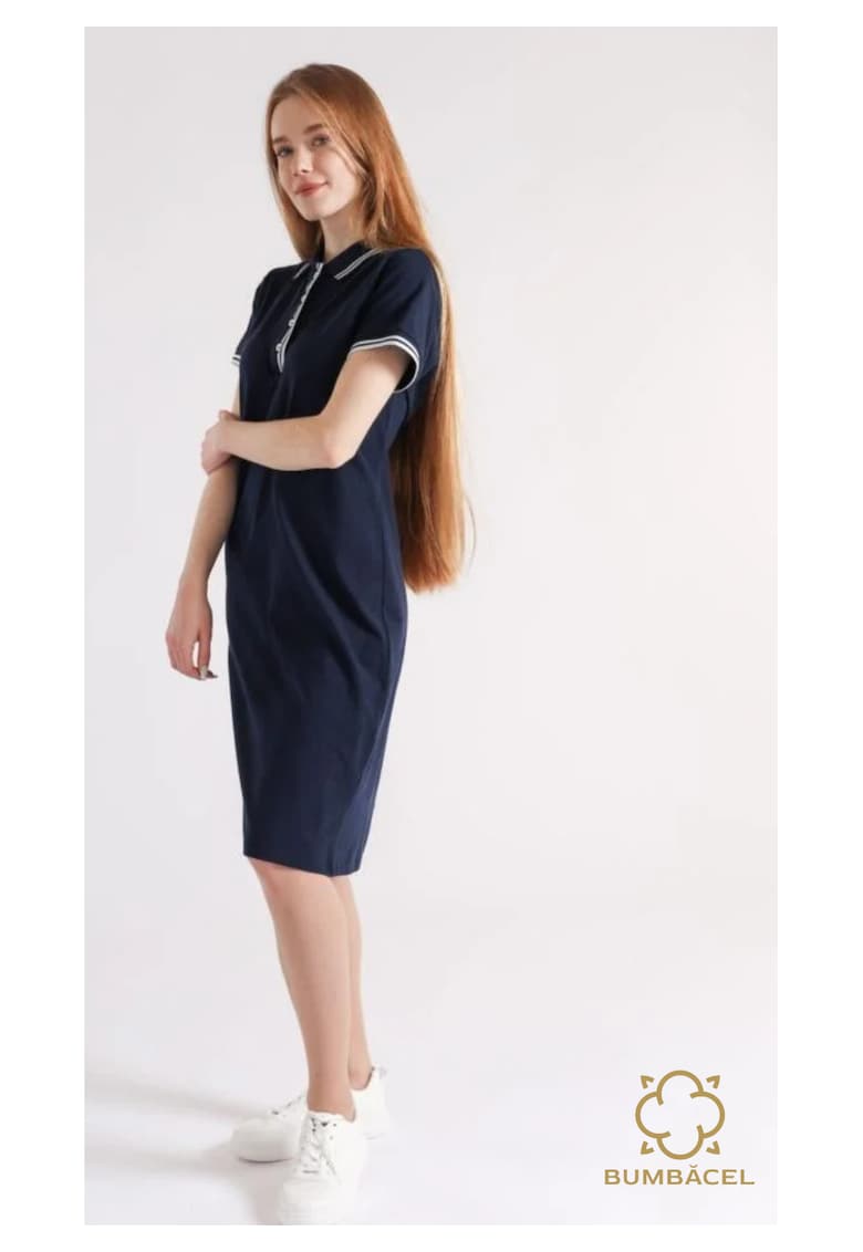 Rochie polo cu maneca scurta pentru dame