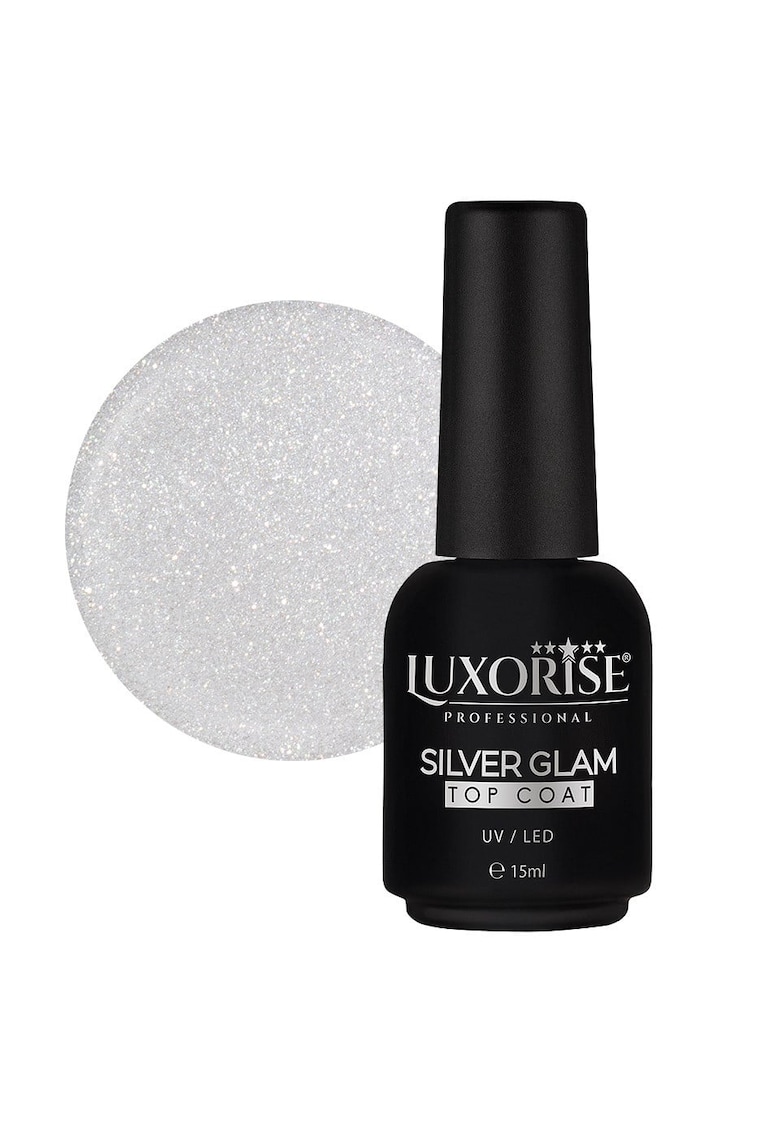 Silver Glam Top Coat 15ml