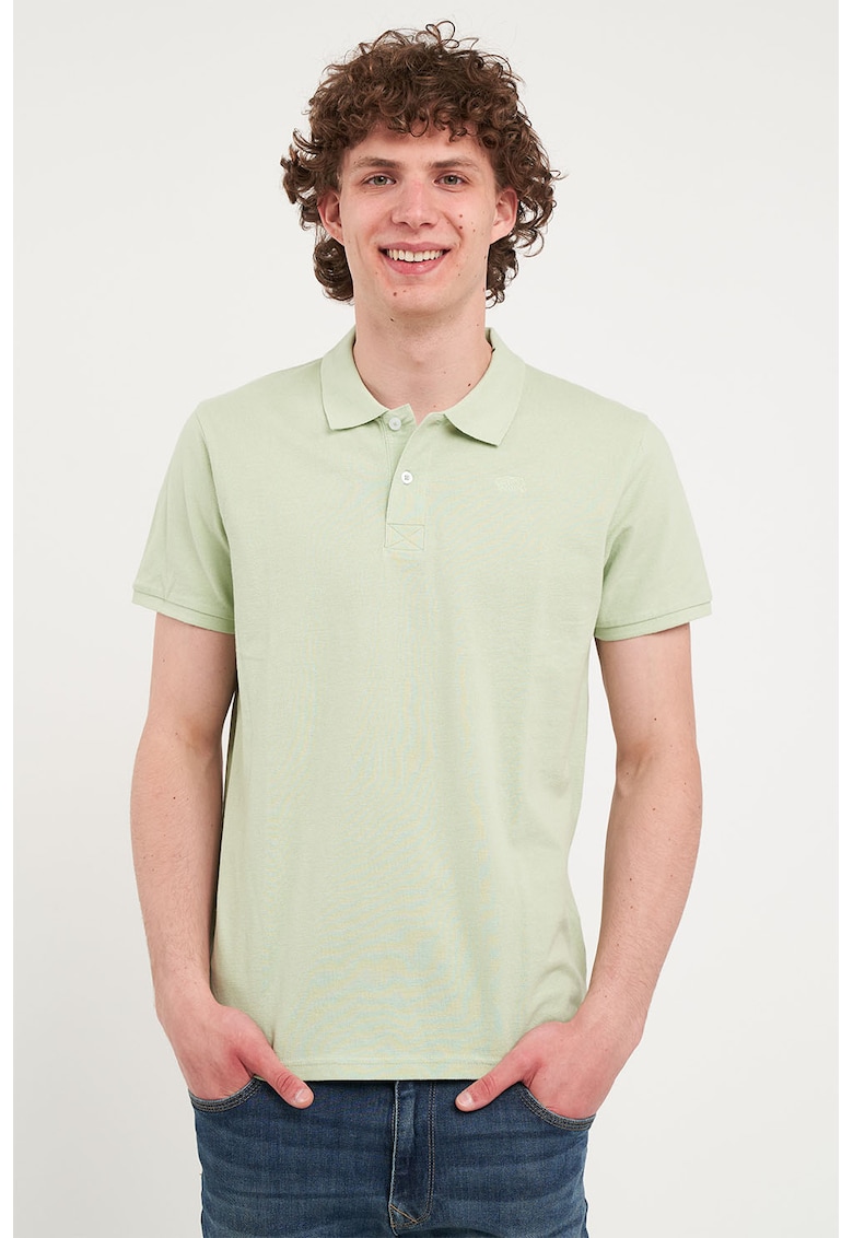 Tricou polo de bumbac din pique