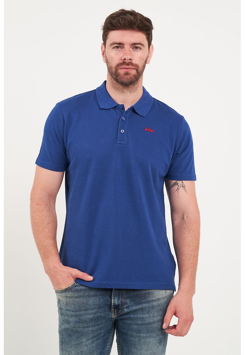 Tricou polo de bumbac pique