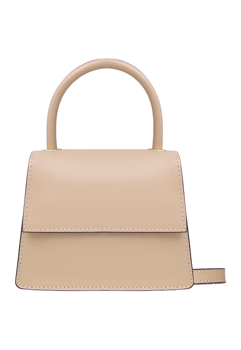Rylko - Geanta crossbody de piele - Maro nisip