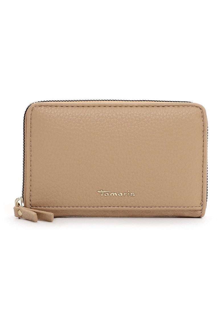 Portofel din piele ecologica - Maro camel