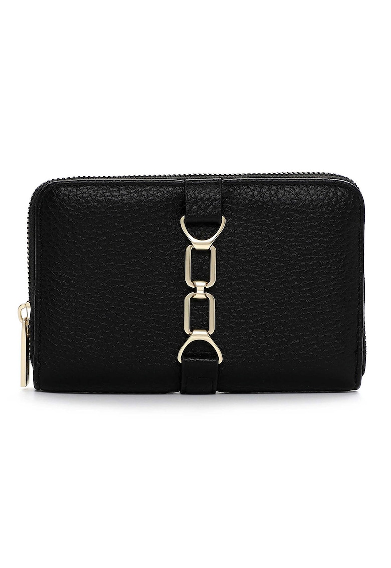 Portofel mic cu fermoar si logo