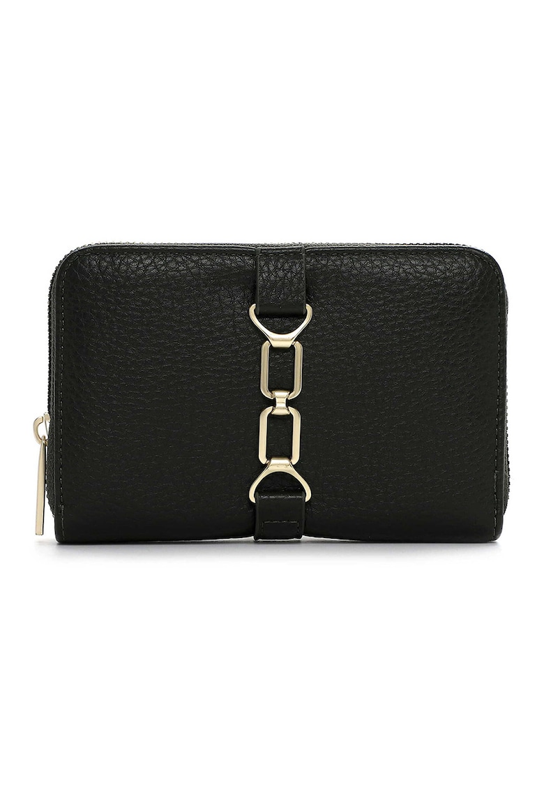 Portofel mic cu fermoar si logo