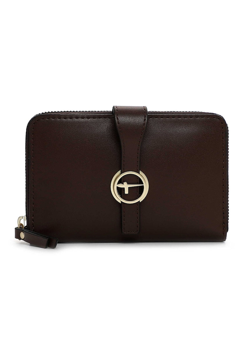 Portofel de piele ecologica cu logo metalic