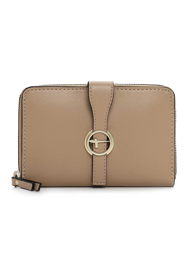 Portofel de piele ecologica cu logo metalic