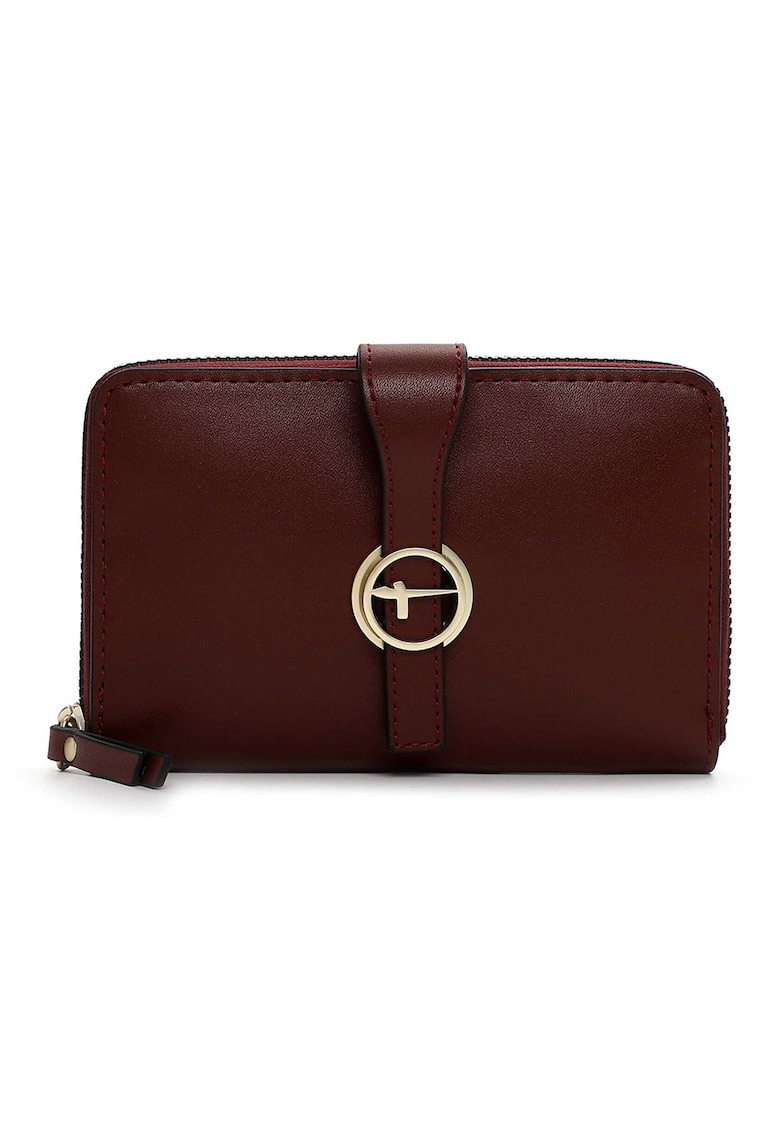 Portofel de piele ecologica cu logo metalic