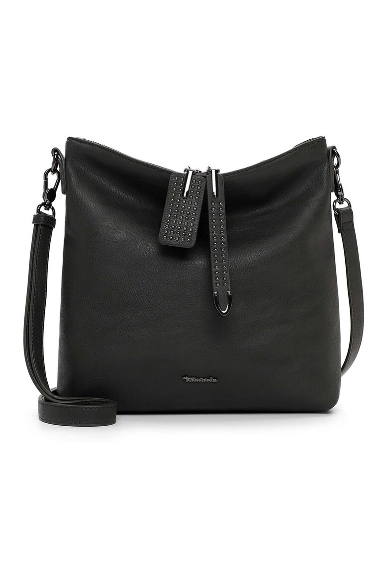 Geanta crossbody de piele ecologica - Gri inchis