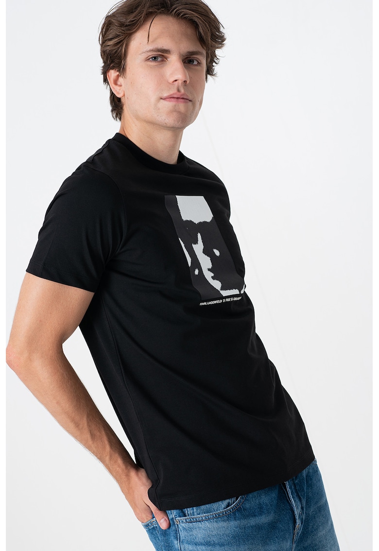 Tricou din bumbac cu design grafic