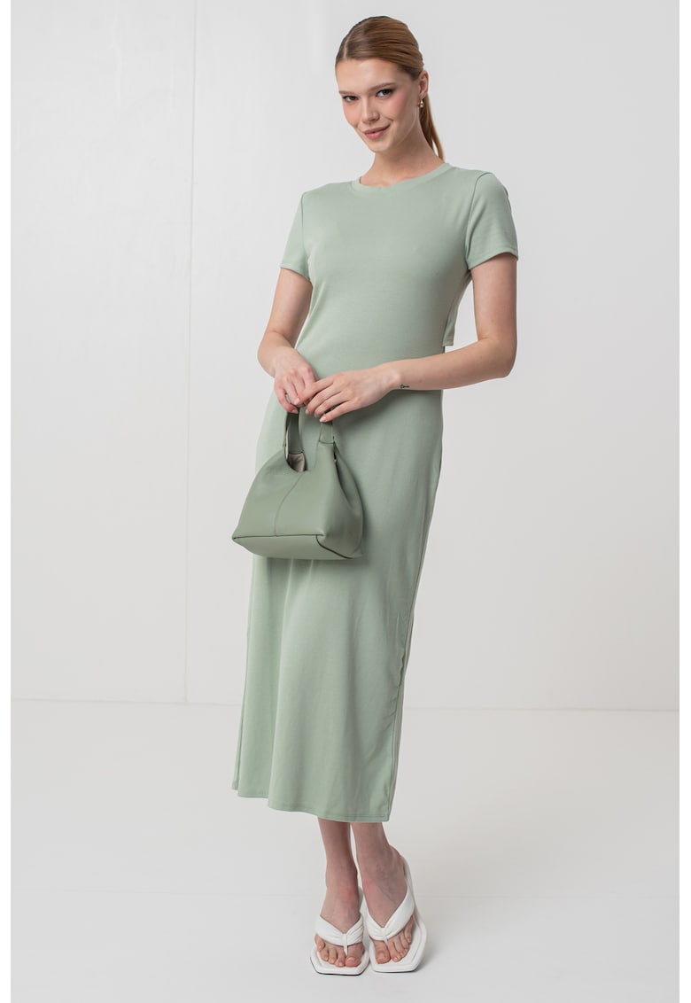 Rochie maxi cu decupaj pe spate