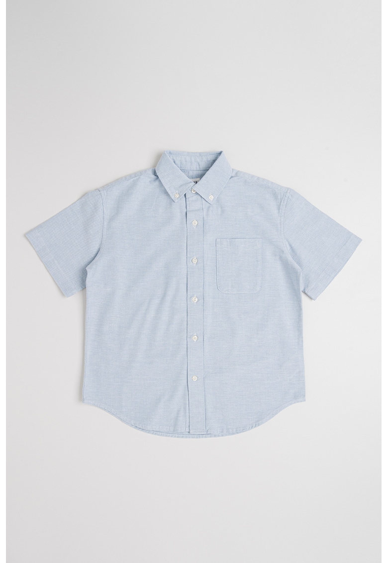 Camasa de bumbac organic cu maneci scurte