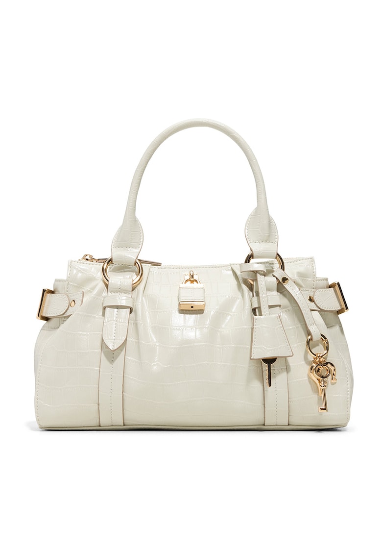 Geanta cu accesorii detasabile Alosa - Alb murdar