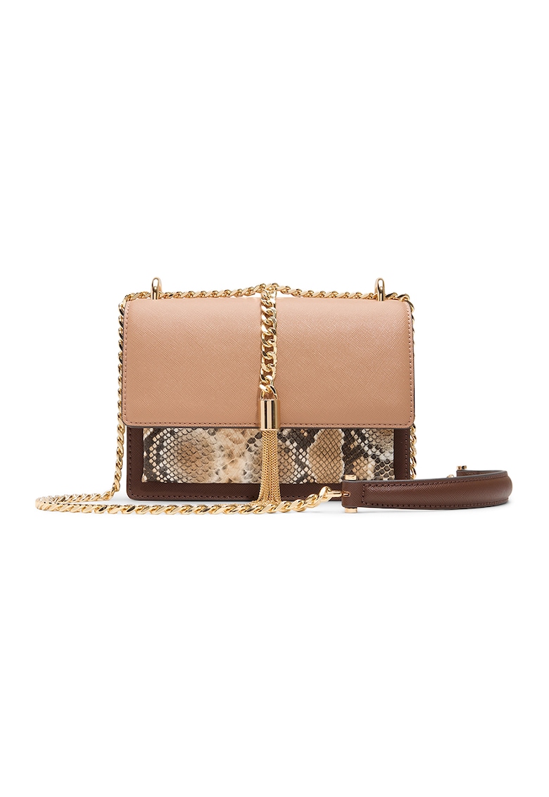 Geanta crossbody din piele ecologica cu animal print Miyabel