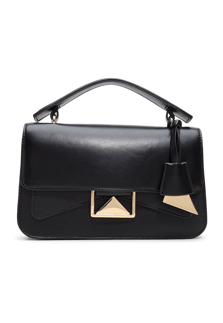 Geanta crossbody din piele ecologica Haddie - Negru