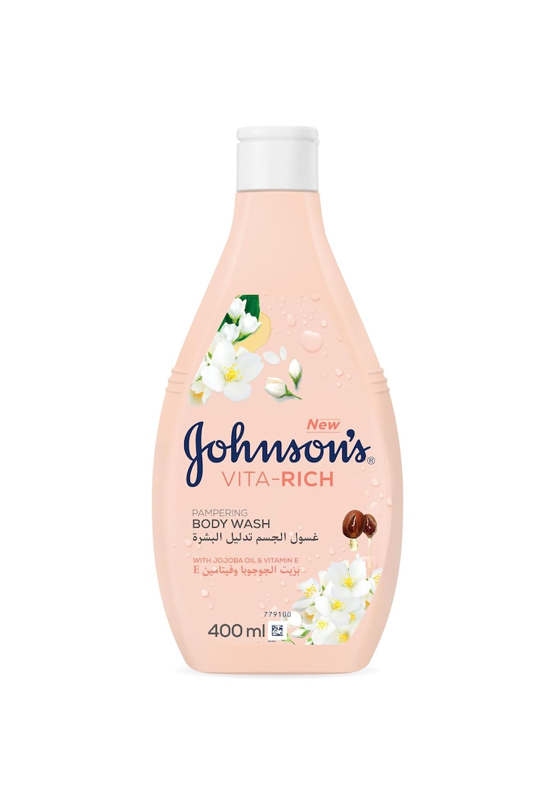 Gel de dus hranitor cu ulei de jojoba si vitamina E ® VITA RICH - 400ml
