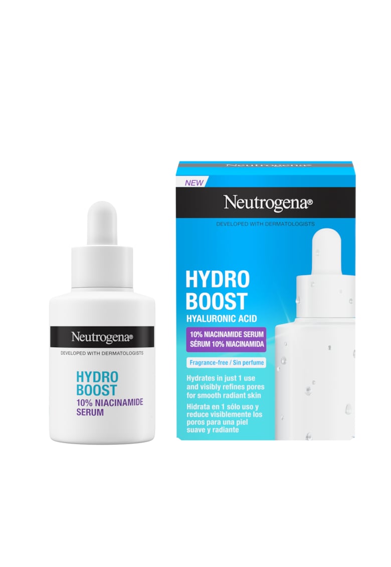 Ser pentru fata cu 10% Niacinamide  Hydro Boost - 30ml