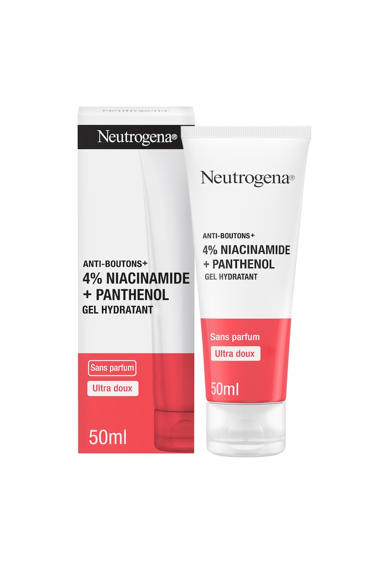 Gel hidratant cu 4% Niacinamida si Panthenol  Clear & Defend+ - 50ml