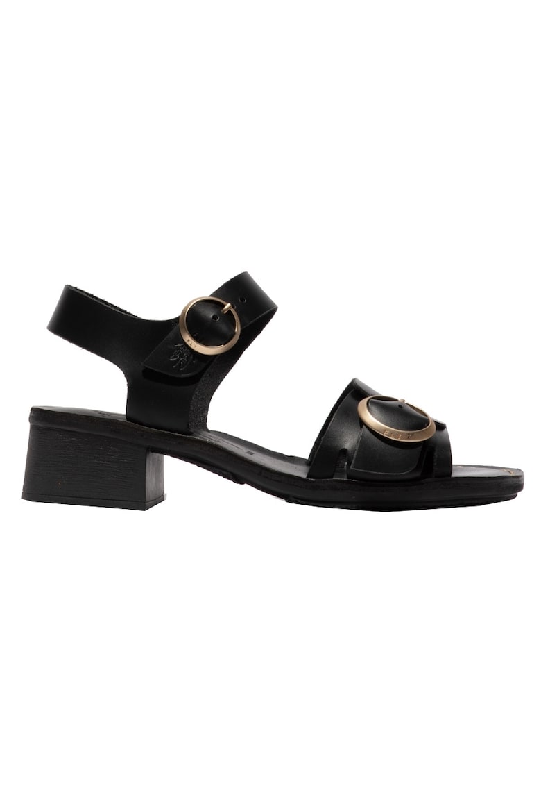Sandale dama - piele naturala negru