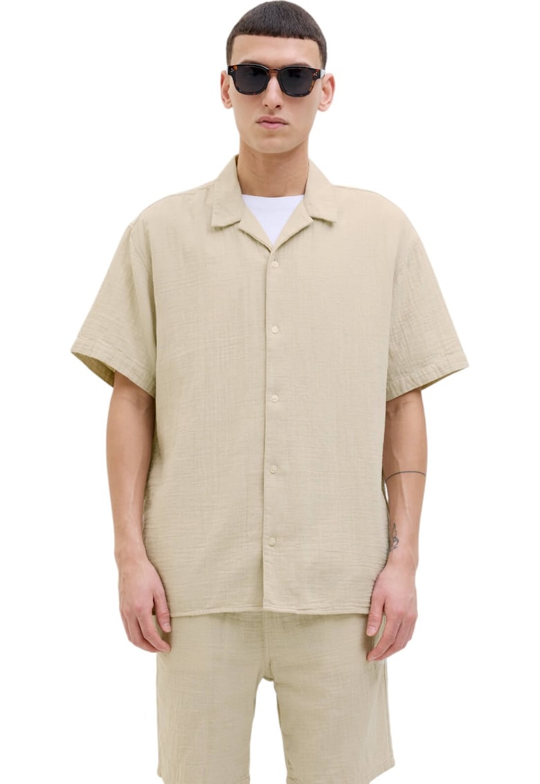 Camasa JACK &JONES Easter Patras Resort 42703 - Bej