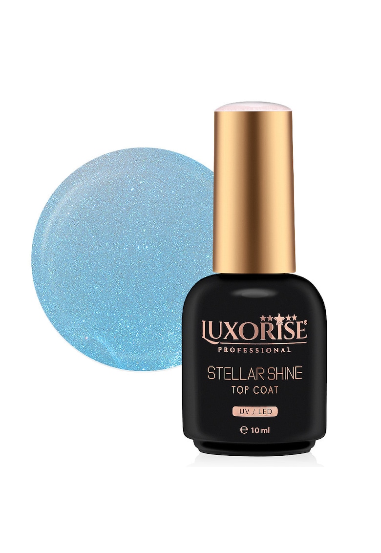 Top Coat - STELLAR SHINE Starlit Sapphire 10ml