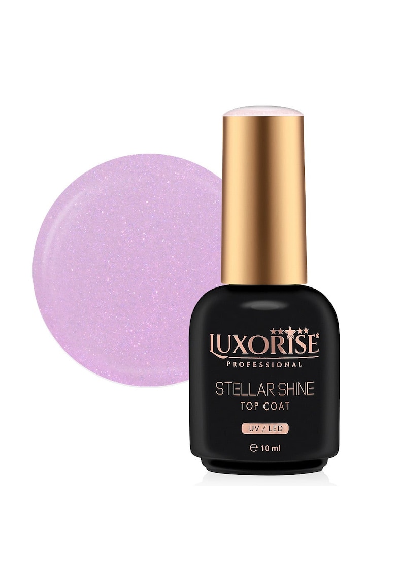 Top Coat  - STELLAR SHINE Pulsar Pink 10ml