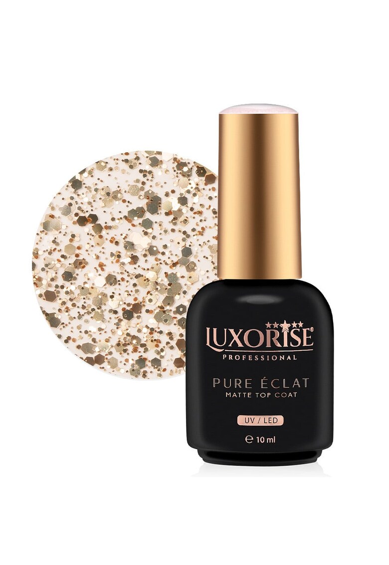 Top Coat - Pure Eclat Matte - Gold 10ml