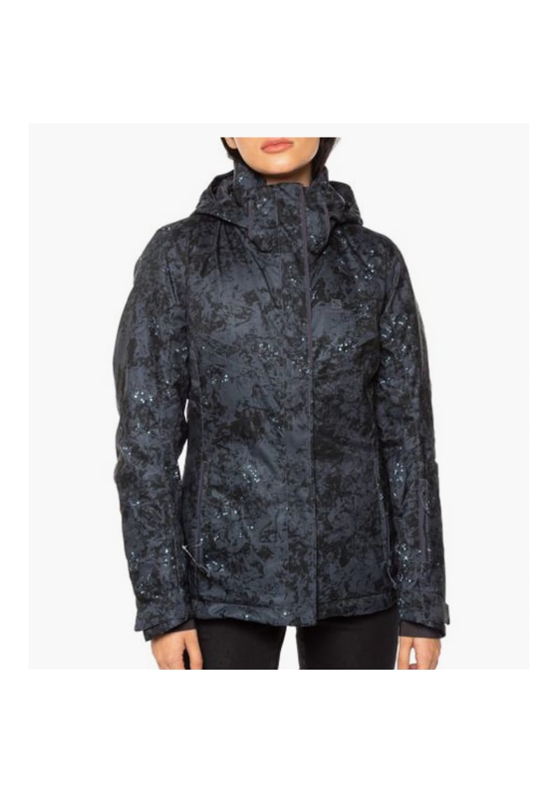 Geaca de schi cu model abstract -