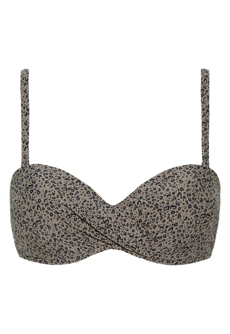 Sutien de baie cu animal print -