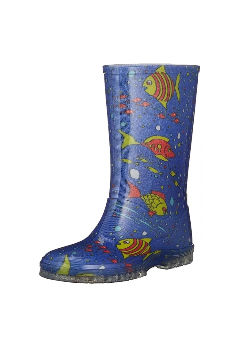 Ghete de ploaie cu imprimeu cu pesti