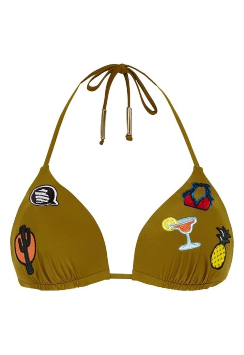 Sutien de baie cu broderie Sutien de baie cu broderie