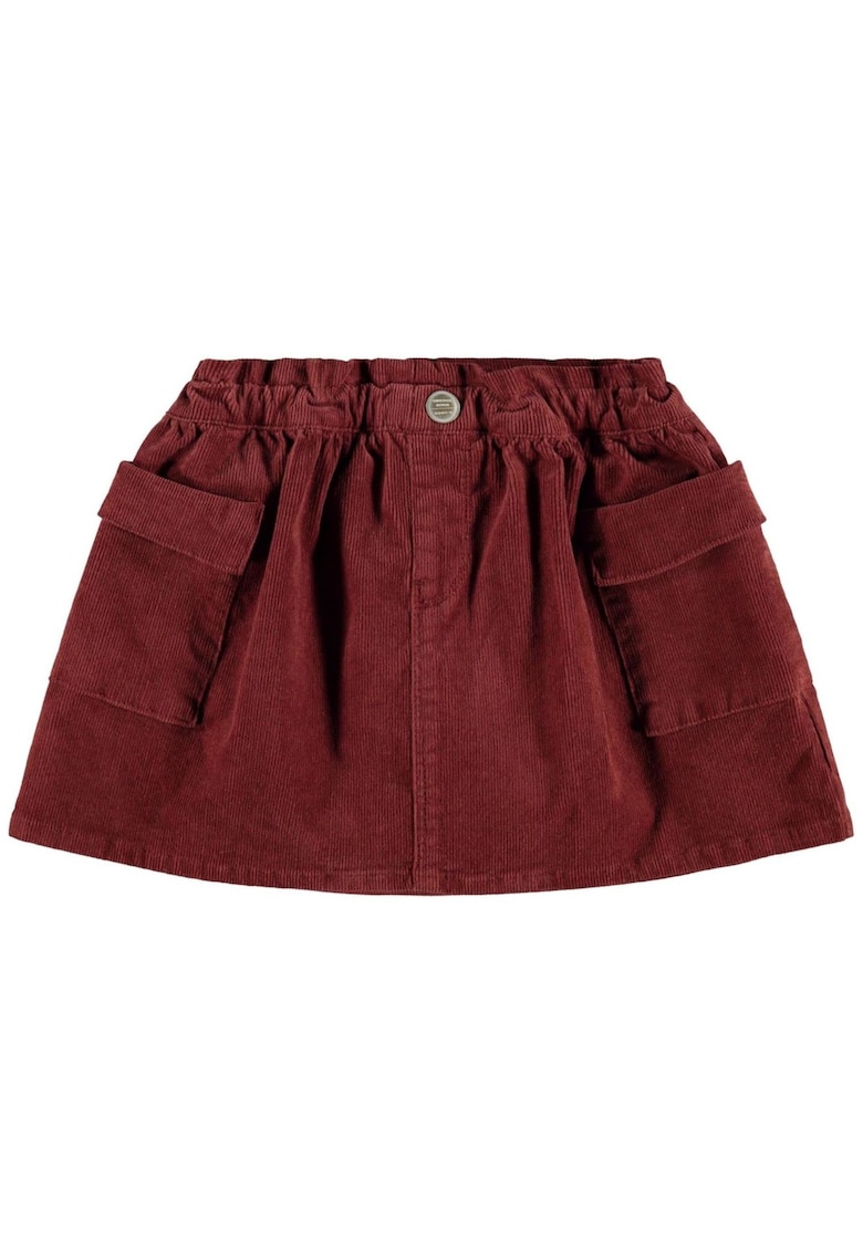 Fusta din catifea reiata Fusta din catifea reiata