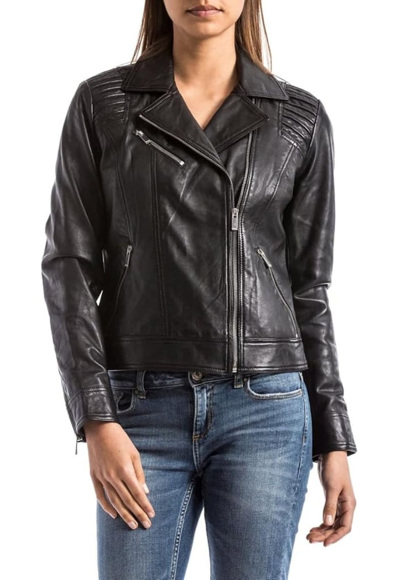 Jacheta de piele Wellford Andelle - Jacheta de piele Wellford Andelle -