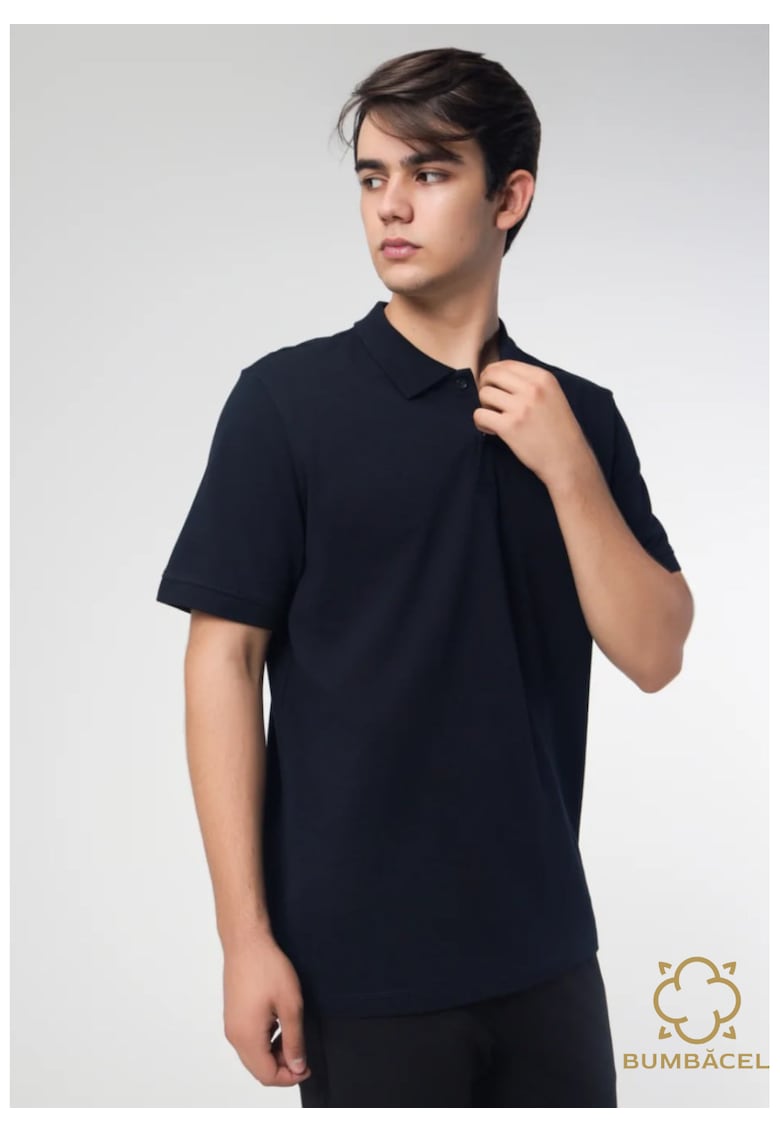 Tricou polo de vara pentru barbati - cu maneca scurta