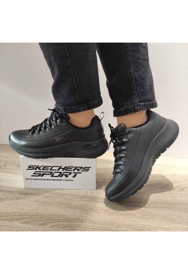 Skechers Pantofi Sport Dama 150061 Bbk - Negru - Negru