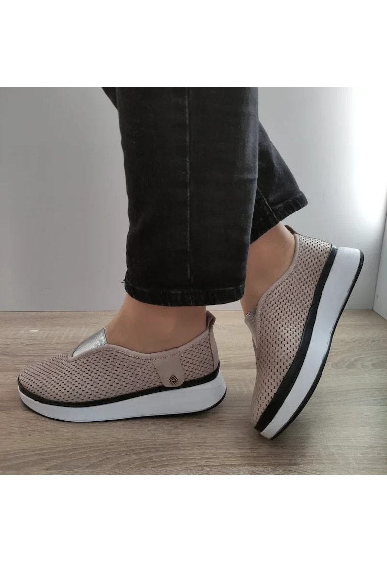 Pantofi Casual Dama 31-106 Bej - Bej - Bej
