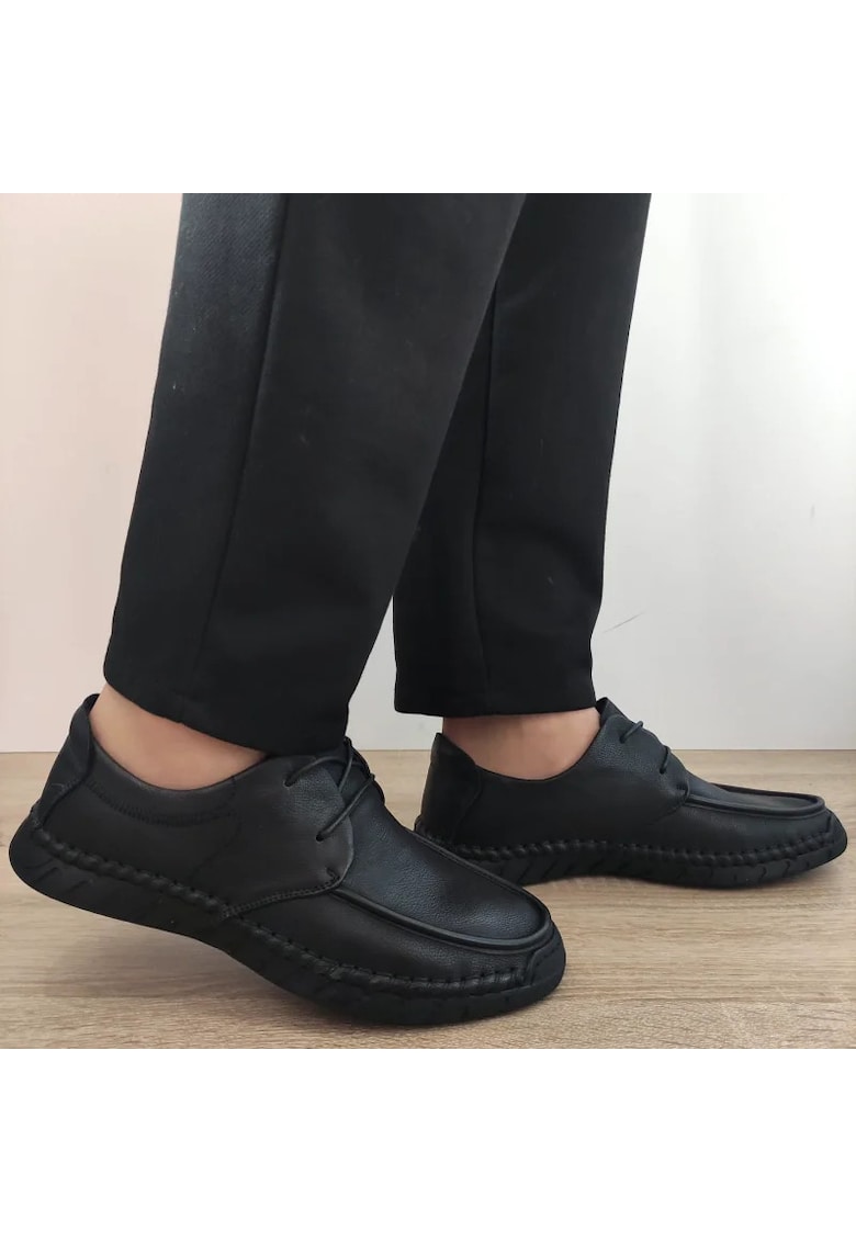 Pantofi Casual Barbati 83053-1 Negri - Negru - Negru